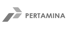 pertamina logo bw
