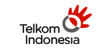 telkom indonesia logo bw
